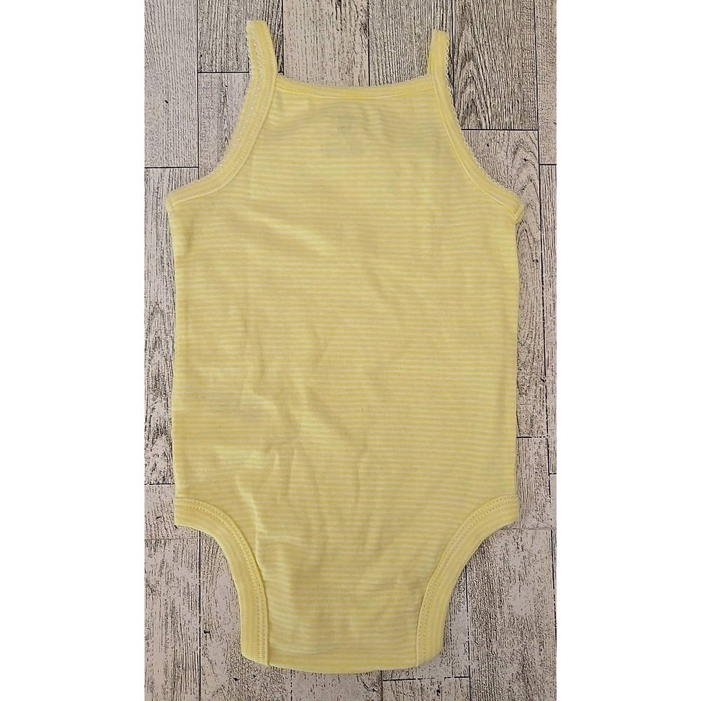 Carter's Short Set 6-9 Months Butterflies Shirt Shorts Romper Girl 3pc NEW - Picture 8 of 11
